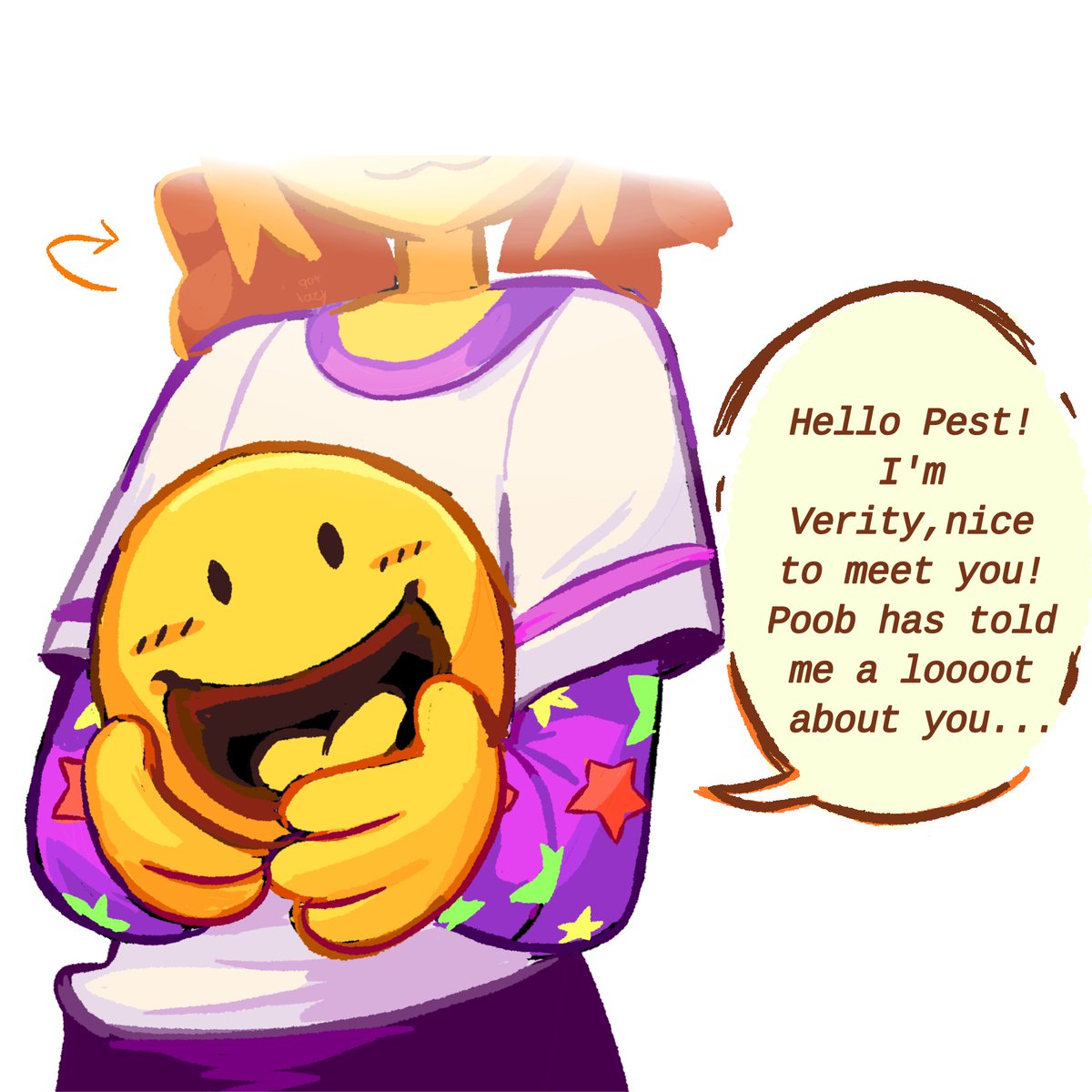 ByDazzhell's tweet photo. I thought these two would make a good characters dynamic as friends! Say hi to Verity!
#Regretevator
#Verity #verityᵀᴹ https://t.co/g3aE9jlS8H