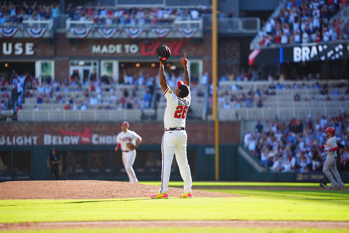 Braves's tweet photo. What. A. Game.

#LetItFly https://t.co/y8gjDRdacn