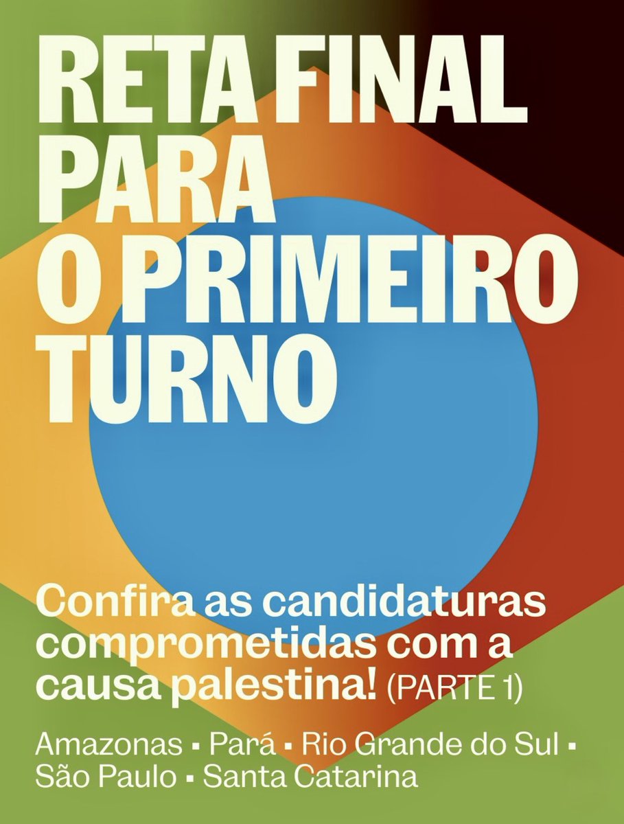 carlaayres's tweet photo. Sou uma das poucas candidaturas de Santa Catarina que assinaram a carta compromisso Vote pela Palestina e que estão comprometidas com a causa palestina e o fim do genocídio em Gaza. 🇵🇸🇧🇷 https://t.co/rFf2IvXYcK