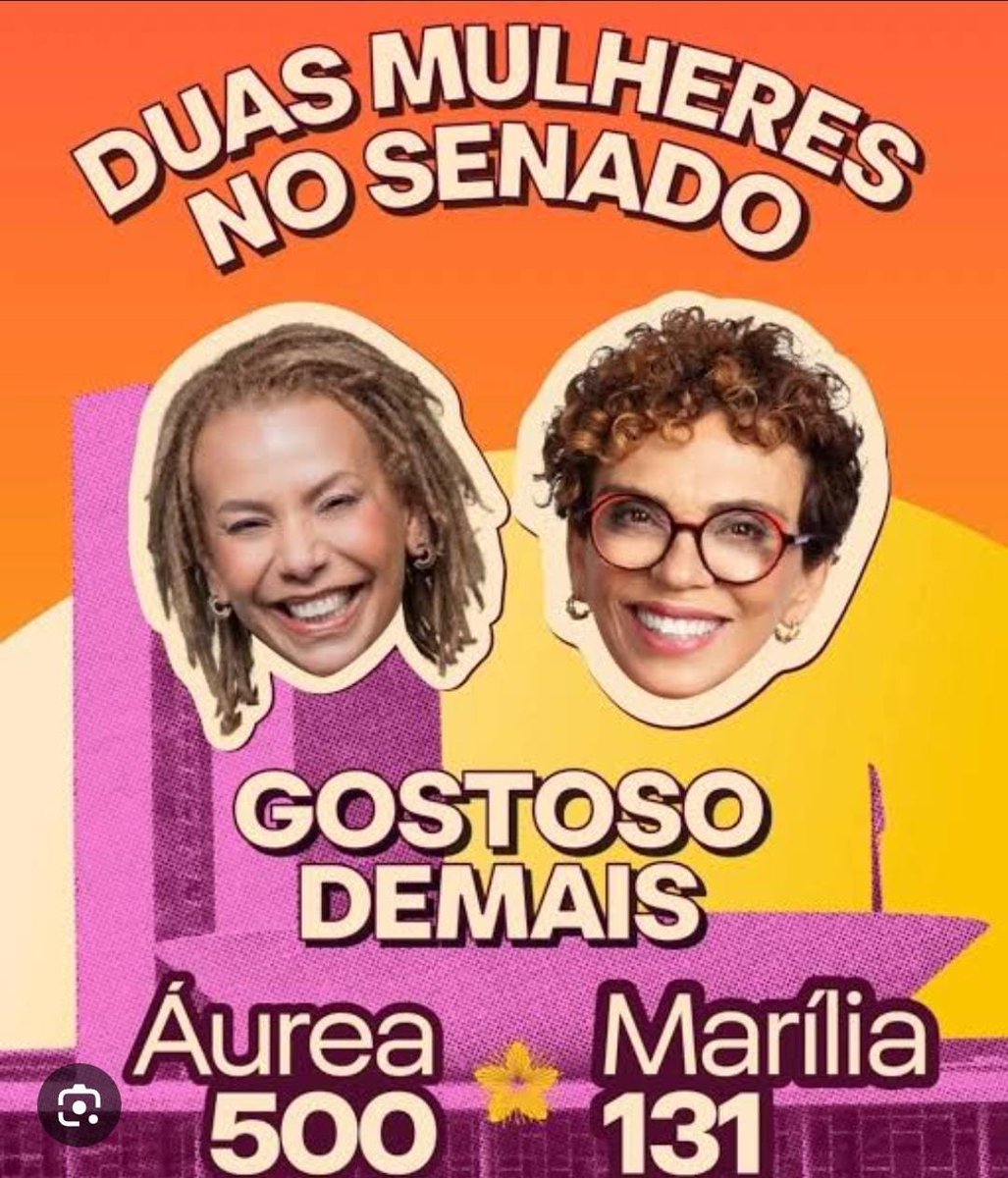 bbmiranda10's tweet photo. NADA DE VOTO UTIL PRO SENADO EM MG VIU GENTE: É MARÍLIA E ÁUREA! https://t.co/zmKAsMdLNQ