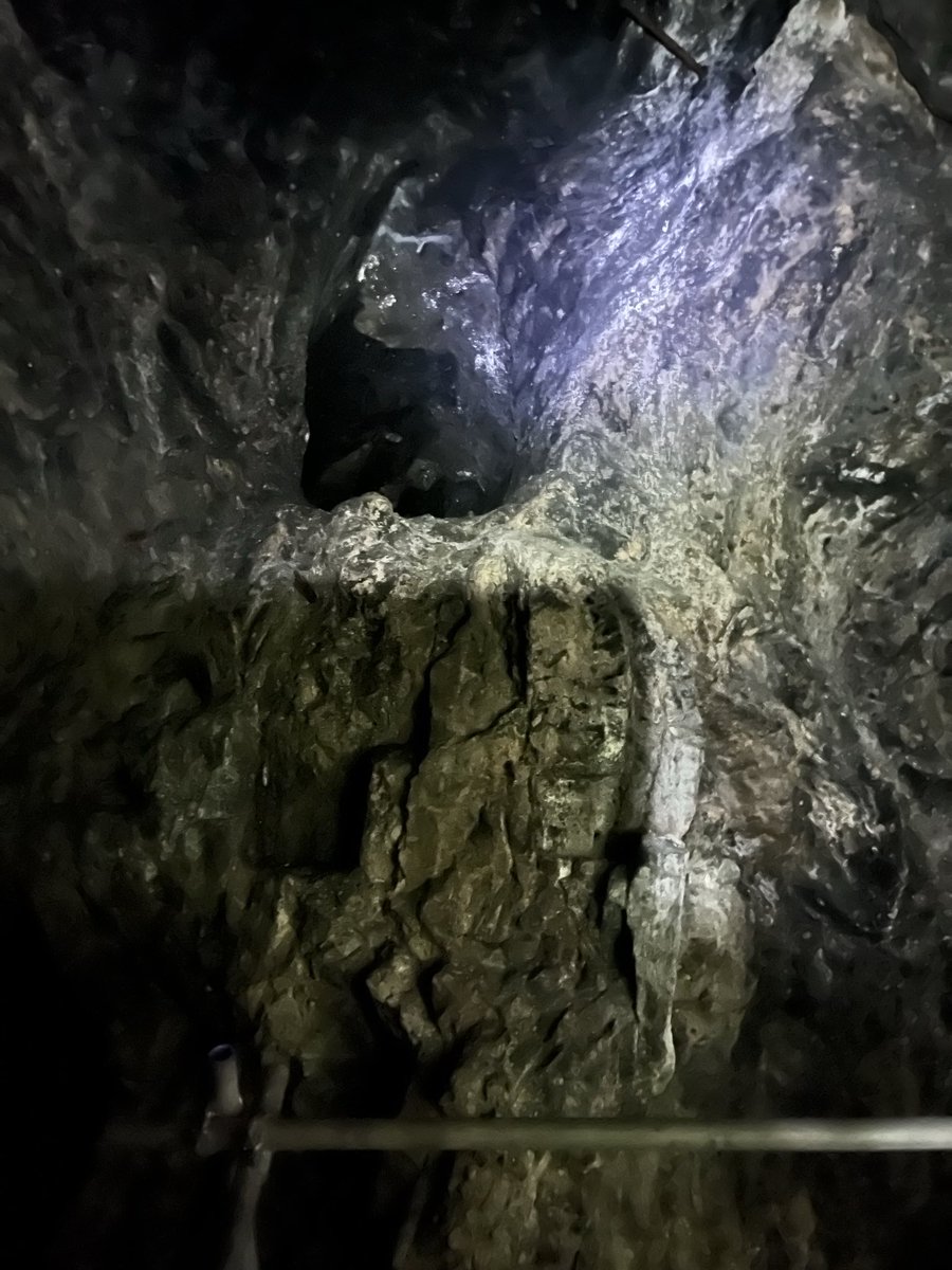 g6rby's tweet photo. Today, a trip down a local copper mine w/ my ‘old guy mates’. Dates from the mid-1700s. I also scoped out the engine shed on top of the hill… maybe a place to do a portable activation with a vertical antenna tuned against a ground capacitor…if I don’t try, I’ll never know! https://t.co/N7viI89VvC