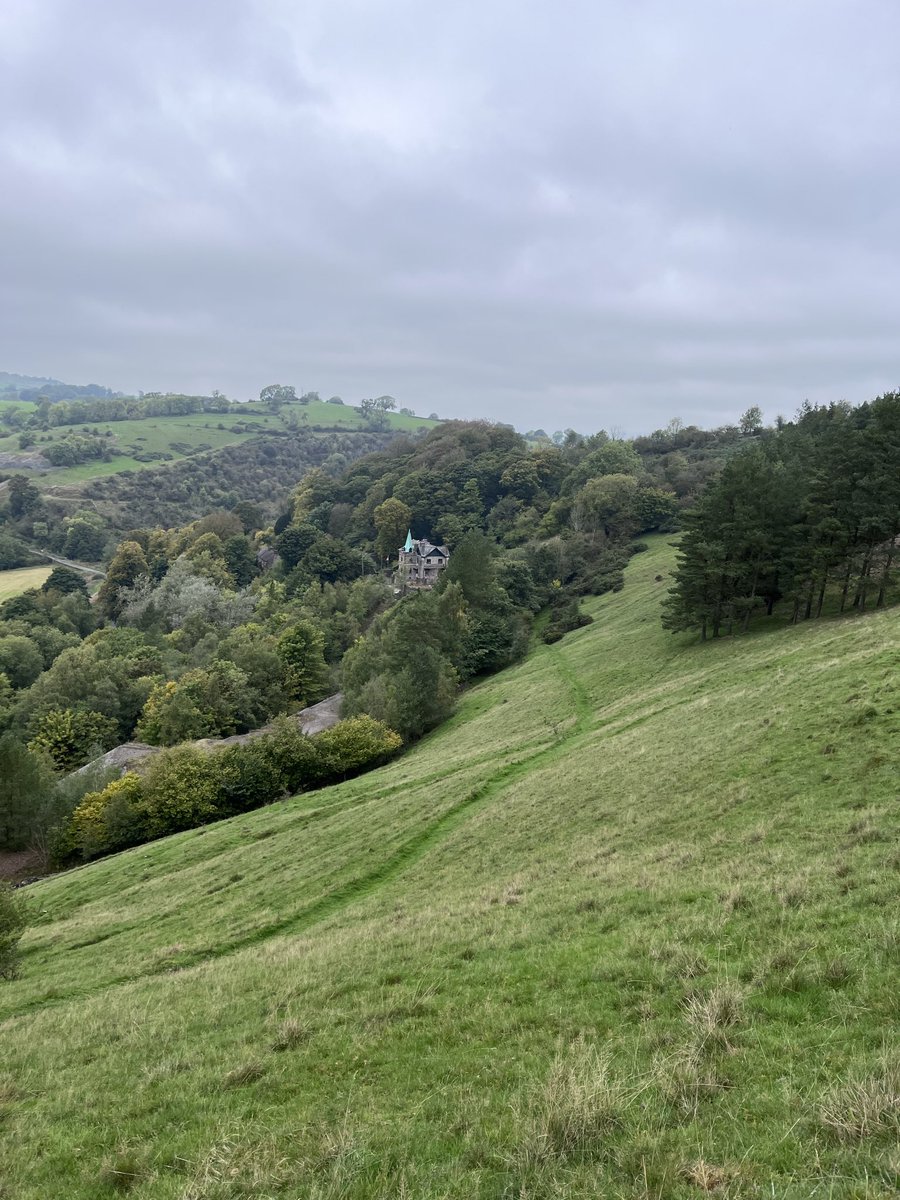 g6rby's tweet photo. Today, a trip down a local copper mine w/ my ‘old guy mates’. Dates from the mid-1700s. I also scoped out the engine shed on top of the hill… maybe a place to do a portable activation with a vertical antenna tuned against a ground capacitor…if I don’t try, I’ll never know! https://t.co/N7viI89VvC