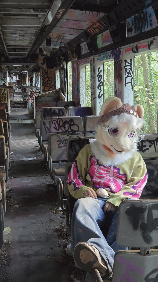 Cocoskunky's tweet photo. derelict train https://t.co/vqCKVAqsTd