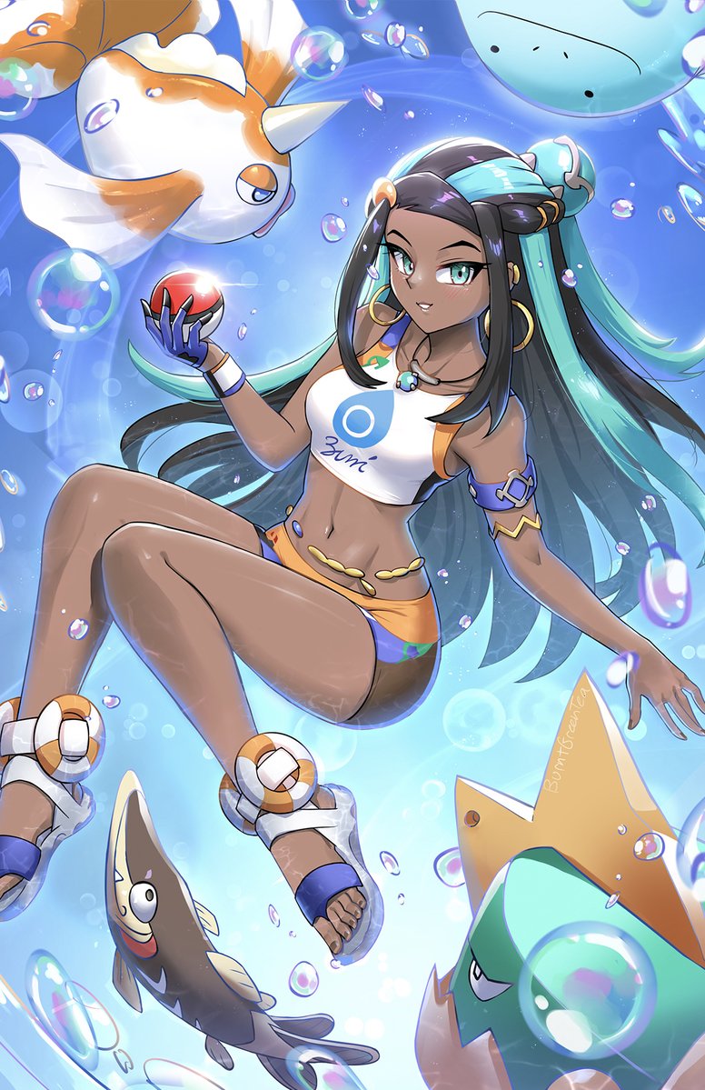 Burnt_Green_Tea's tweet photo. Finally drew Nessa!
#pokemon https://t.co/K5zXc5sGM5