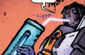 ComicallyWet's tweet photo. That fuckass image of Skywarp drinking https://t.co/BjLoKSJZlF