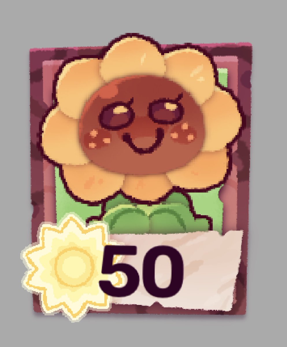 mellifleura's tweet photo. please. that's just a sunflower! no way it could, say, power an entire infantry,
#pvz https://t.co/36MLDKiwHB