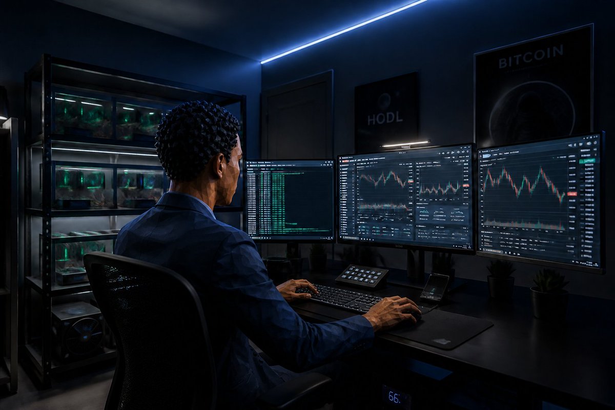 Guru_syndicate's tweet photo. Syndicate crypto setup seems very nice, they even have a miniature right Infront of the desk monitor... I took, my Inspiration from the right source to build my trading portfolio. @sndcapp https://t.co/sKF31lImcL