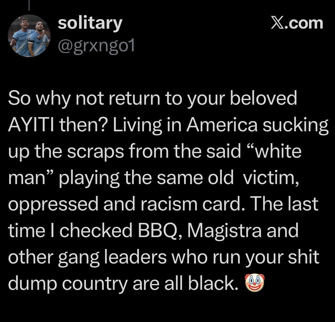 Natin0521's tweet photo. Why block me from answering u ,fucking coward https://t.co/VfCRm88w95