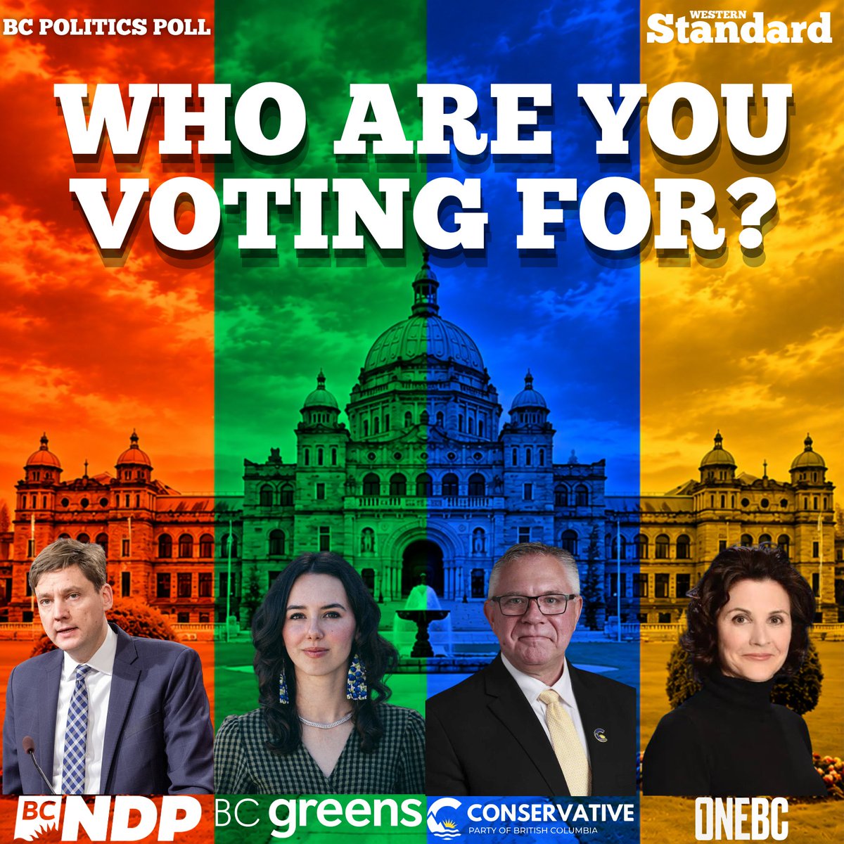 WesternStandard's tweet photo. The B.C. election is October 24. Who are you voting for? Click the link below and take our survey!