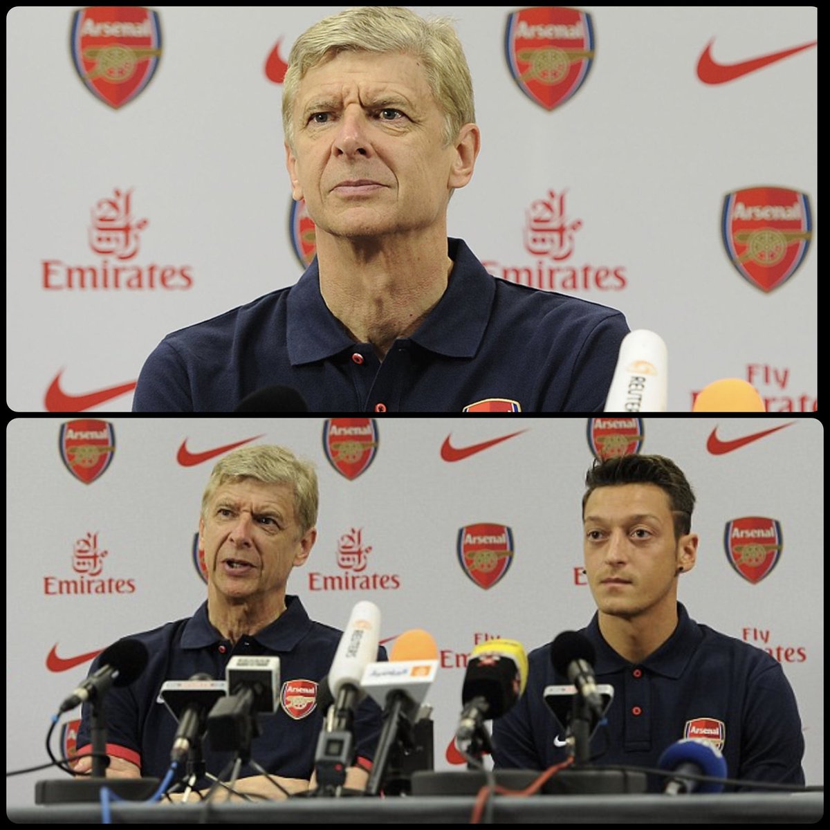 Arsenalnewschan's tweet photo. 🗣️Arsene Wenger in August 2013 when he was asked about #Arsenal spending more money in that summers transfer window: “Of course that’s unfair to say that I don’t want to spend money. Why should I resist? I just defend the idea that you spend the money you have and not the money you don’t have.

“For years I did that. Today we have more  money so we can spend more. It’s as simple as that. Of course I am excited by that prospect but what I want to convince you of is that we are ready to spend the money if we feel that the players makes us a better team tomorrow morning.

"Maybe it’s difficult to balance that in a newspaper but football is not only about that. It’s bigger than that. It’s about the team, the quality of the play, the spirit and togetherness and the quality of the players. Therefore we have to focus on all the rest as well."

💭 An awful lot of people owe the boss a HUGE apology.  An awful lot.