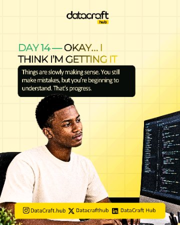 Datacrafthb's tweet photo. The tech journey looks exciting from the outside… but what does it really take to make it in tech???

It takes patience, constant learning, practice, mistakes, and the willingness to keep going even when things get confusing.

Swipe through. ➡️ https://t.co/BIAfyBY0o3
