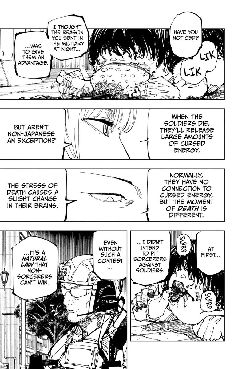 anid0m's tweet photo. Sukuna was a calamity on his own, but Kenjaku was willing to drag entire nations into his schemes, using soldiers as pawns in his twisted experiments just to achieve his goals
Sukuna was evil, but Kenjaku was on an entirely different level https://t.co/95d2C2KKRp