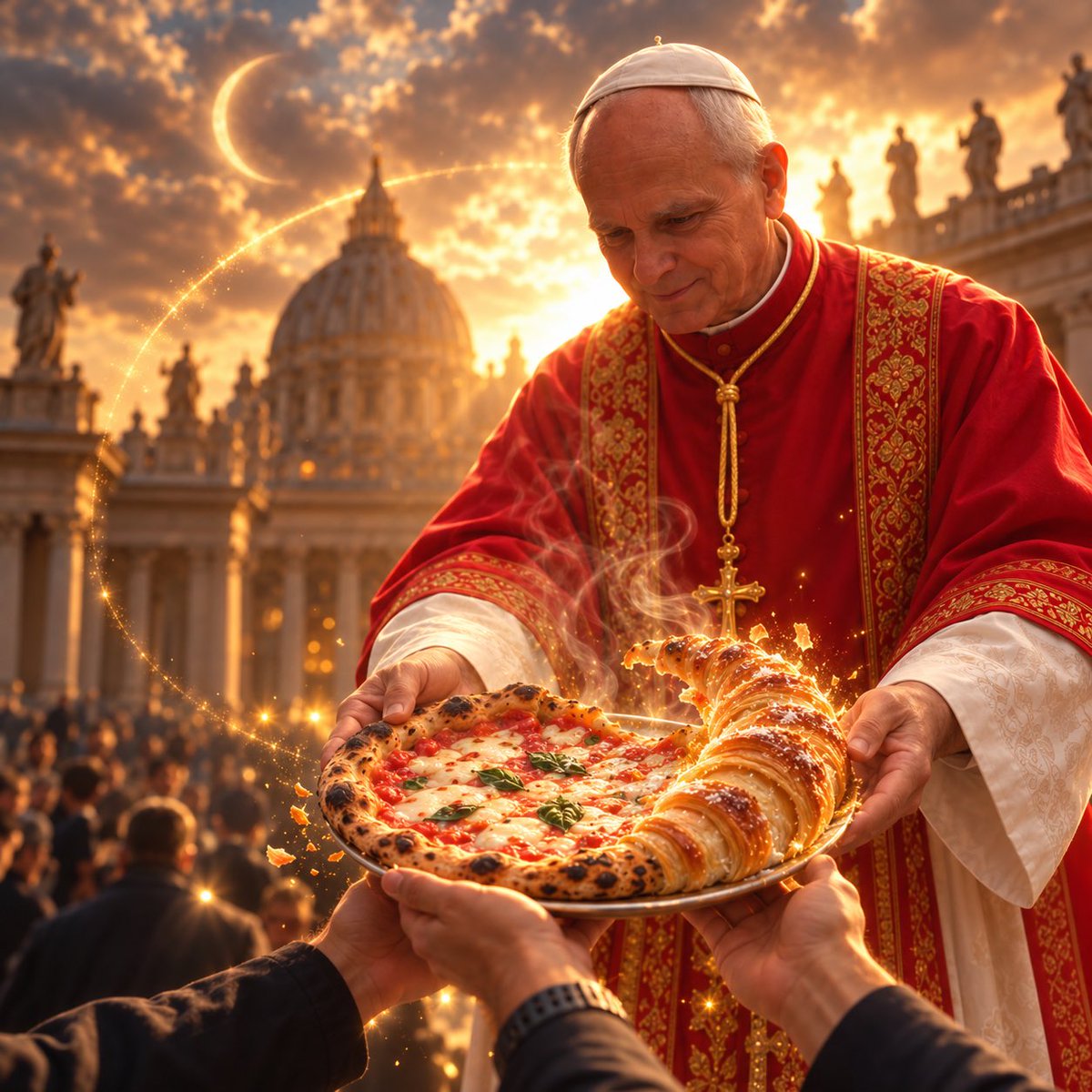 PizzaPapeSOL's tweet photo. Not all prophecies stay round. 🍕
Some begin to curve. 👀✨ https://t.co/gWNiKTWn7G