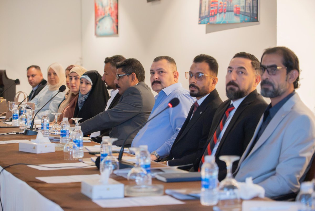 ICRC_IQ's tweet photo. 📍Baghdad: @ICRC, in cooperation with the Iraqi Correctional Service, conducted a training workshop for 30 social workers at places of detention titled "Strengthening the Role of Social Workers in Places of Detention." https://t.co/iJe33g1DBc