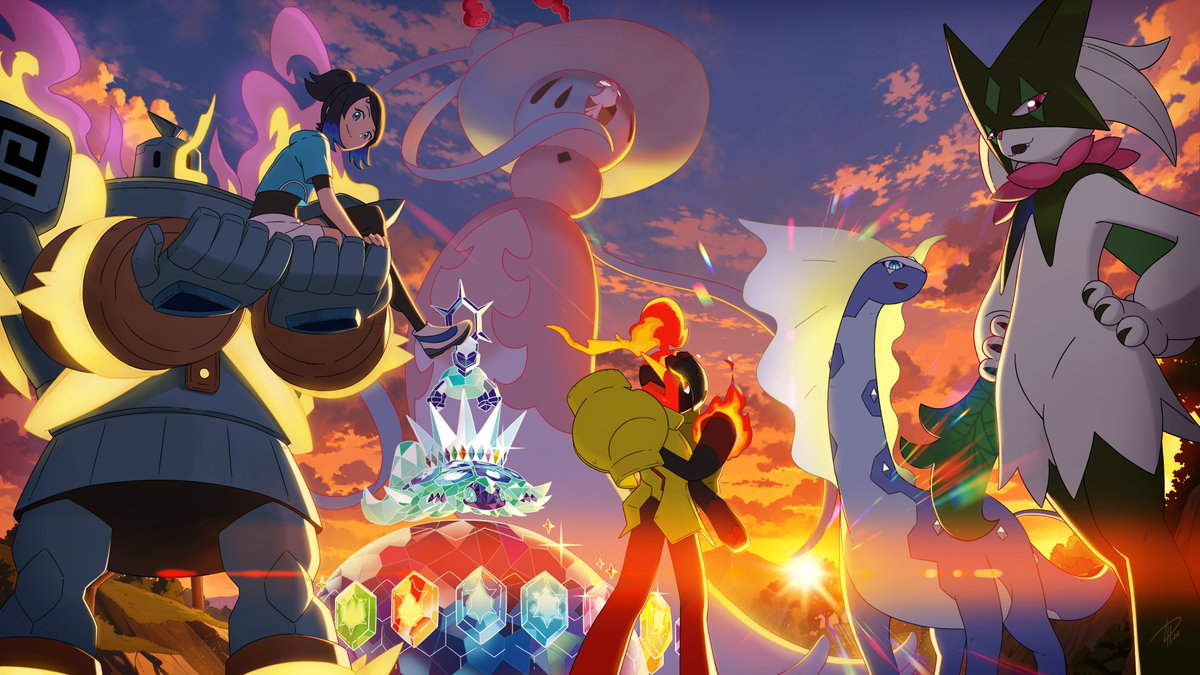 RavenLocke01's tweet photo. Liko's full Pokemon Team within the next Timeskip. A scene from the ATAU Video Project. ✨️
🎨: @/danps on Instagram. https://t.co/wVmwJKAQO6
