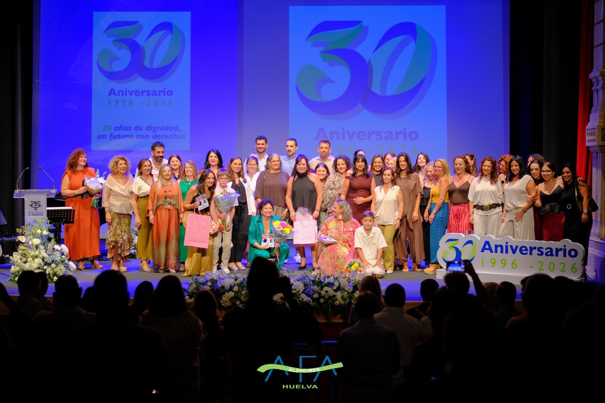 AFAHuelva's tweet photo. Esta tarde ha tenido lugar la Gala del 30º Aniversario y Acto de reconocimiento público a personalidades, por su papel fundamental en el inicio y desarrollo de nuestra andadura hasta el día de hoy.
https://t.co/iZJPxSBbBd
#30añosafahuelva #30aniversario #AFAH #Huelva #Alzheimer https://t.co/NL3j3wrIeg