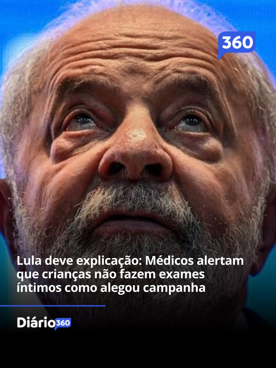SilvaWaldi9750's tweet photo. 🚨URGENTE: Erro técnico grave! Médicos e pediatras destroem defesa do Planalto, desmentem fala de Lula e escancaram que exames invasivos não existem para crianças! https://t.co/qx93mfCJPF
