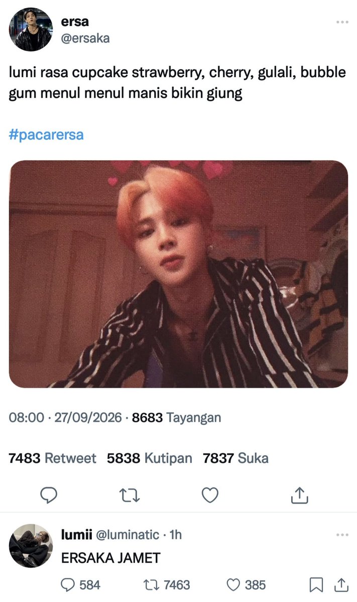 existedalive's tweet photo. #jikook au

pacar menul menul

ersa - lumi https://t.co/QzsEmthXmM