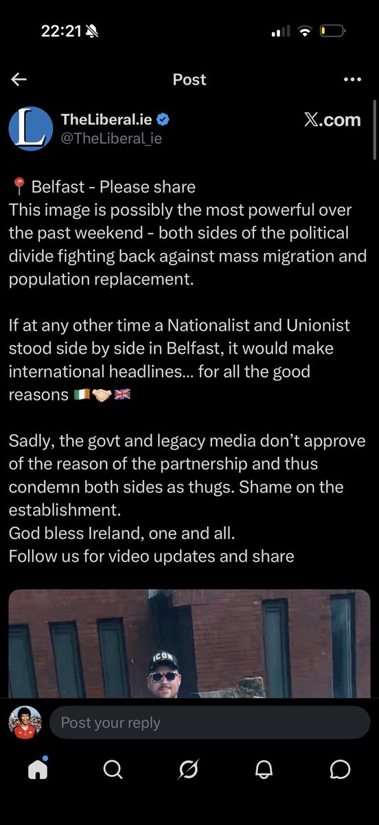IrishDamoMUFC's tweet photo. @TheLiberal_ie And i assume this is another reason why you're not wanted https://t.co/UqVIG3kYFt
