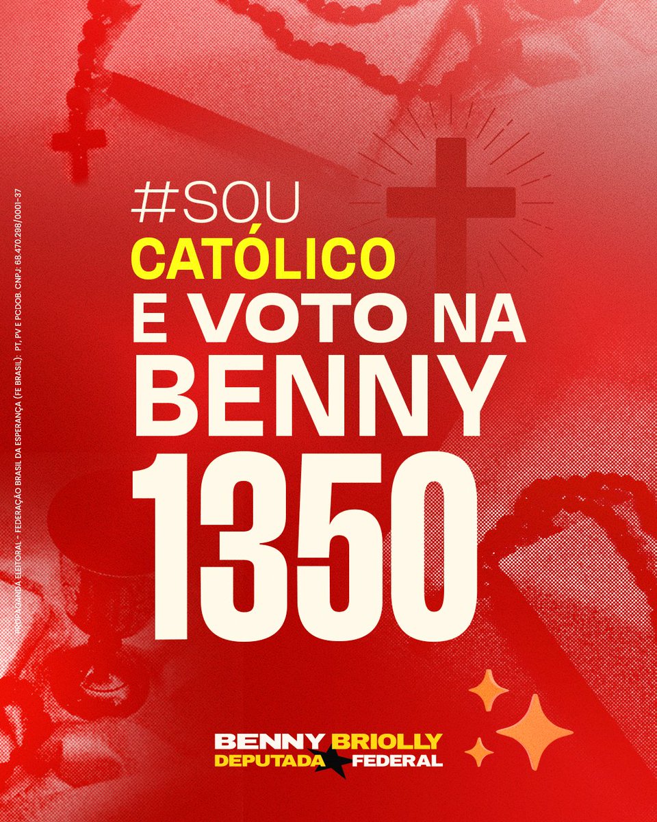 BennyBriolly's tweet photo. Vai ter Nossa Senhora.
Vai ter Virgem Maria.
Vai ter Padroeira. 
Vai ter Oxum. 

Vai ter Aparecida em TODA forma de crença, fé e devoção! ⛪

A Extrema-direita falsa cristã não pode com a gente.
O Brasil é de Nossa Senhora!
Passa na frente, Maria.

É Lula e Benny neles
1️⃣3️⃣5️⃣0️⃣ https://t.co/0tQLHmDr6A