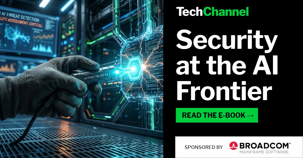 TechChannelHQ's tweet photo. TechChannel's new e-book, "Security at the AI Frontier," covers what that means for your defense posture, with insights from security experts at Broadcom, Evolving Solutions, and Lightedge.

👉Read it here: https://t.co/r7J4WIY8K8 https://t.co/mi93iNbUEr