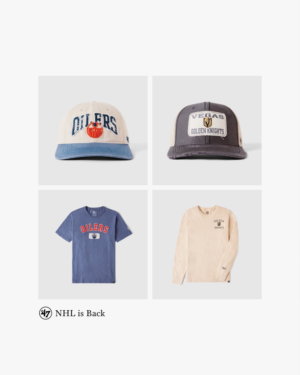47's tweet photo. Shop this season's NHL collection: https://t.co/E5rl11tcNT https://t.co/qmNcwk5aYW