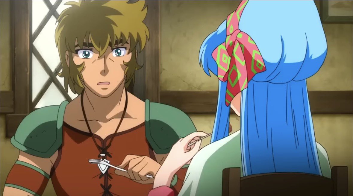 MimikoGraude's tweet photo. 引用失礼いたします。

I’ll never forget that YouTube comment for this scene…

AIOLIA: “Damn, lil lady, does all that fit in your mouth??!!”

🤭 HAHAHAHA WHEEZING https://t.co/H2WpDgIVnN