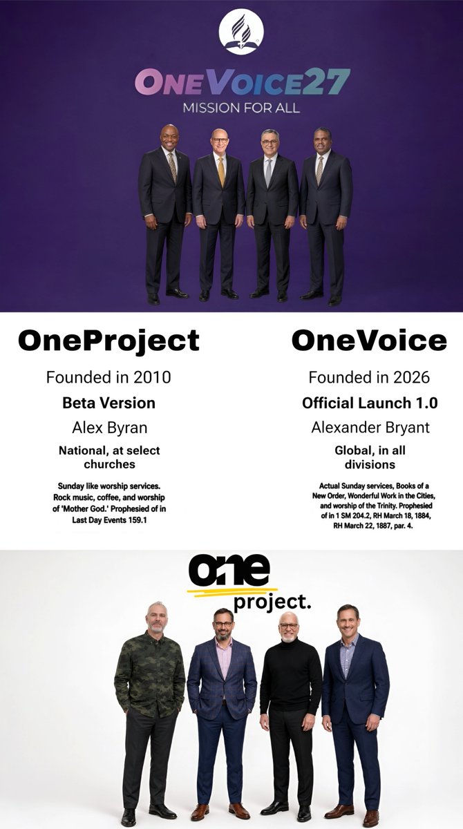 JubergPaul's tweet photo. #TheOneProject #JaphetDeOliveira #AlexBryan #TimGillespie #SamLeonor #coffeestyleworship #SundayServices #OneVoice27 #ErtonKohler #PaulDouglas #TedWilson #AlexanderByrant #SDA #Seventhdayadventist #sighandcry #Apostasy #SundayServices #OmegaofApostasy #BooksofaNewOrder #NewOrder https://t.co/wgblBMm3JK