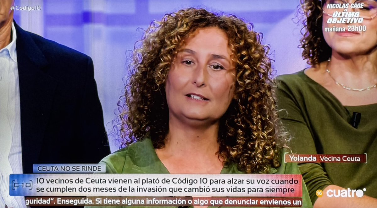 elequidistante's tweet photo. Mientras todos caemos en el cebo del Gobierno y sus socios con la operación Maricarmen, algunos programas siguen haciendo las cosas bien.

Honor a #Codigo10 por estar hablando hoy de lo verdaderamente importante: Ceuta. 

Gracias. https://t.co/NPTeU5dfH9