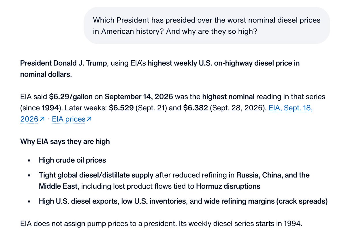 Rep_Magaziner's tweet photo. The White House just released a new AI feature on its website, so I decided to ask it a few questions… https://t.co/vAHOCOgc3t