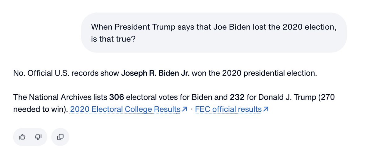 Rep_Magaziner's tweet photo. The White House just released a new AI feature on its website, so I decided to ask it a few questions… https://t.co/vAHOCOgc3t