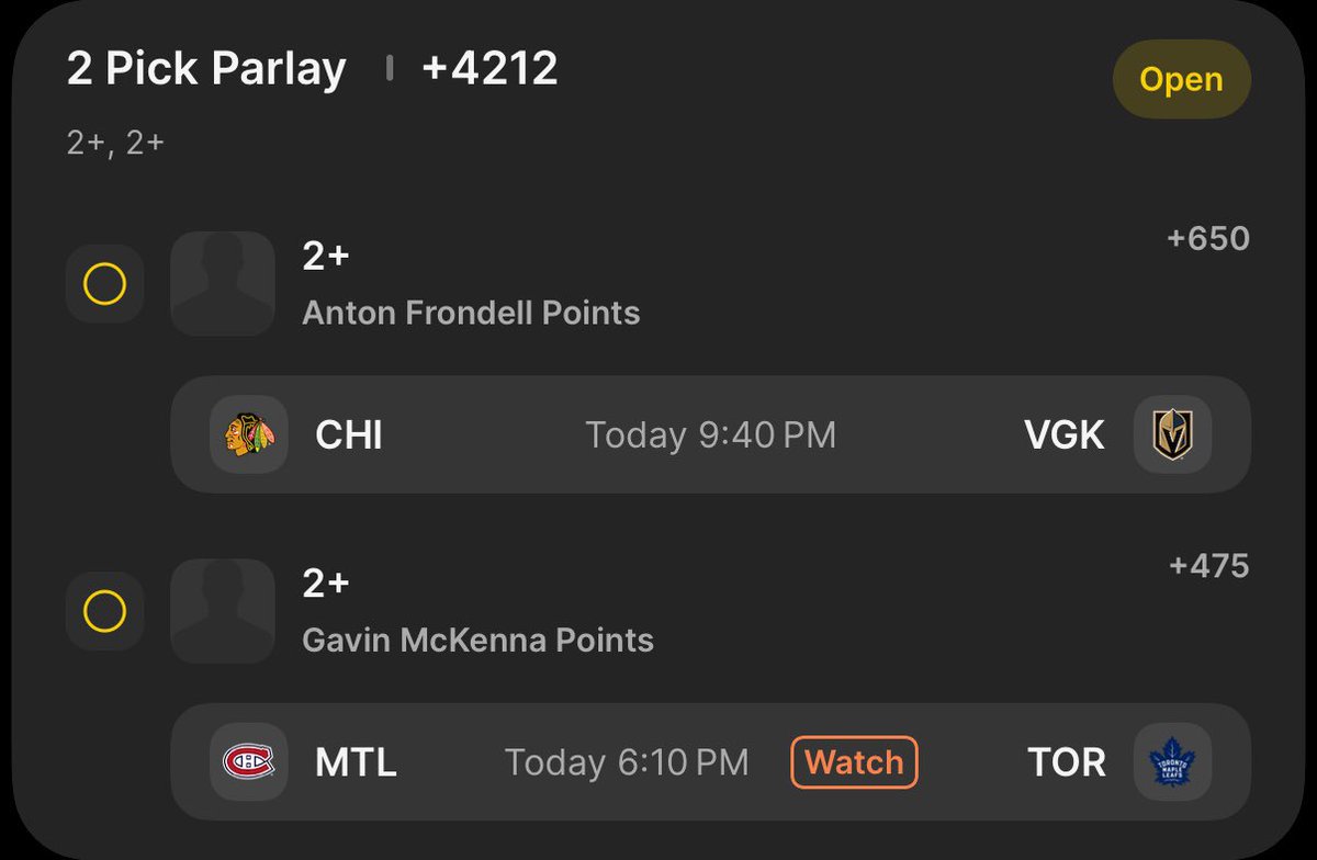 Dgen_Sports's tweet photo. Hockey season kicking off! 

Here’s my hopeful pick of the day! https://t.co/yNrRO3KAtR