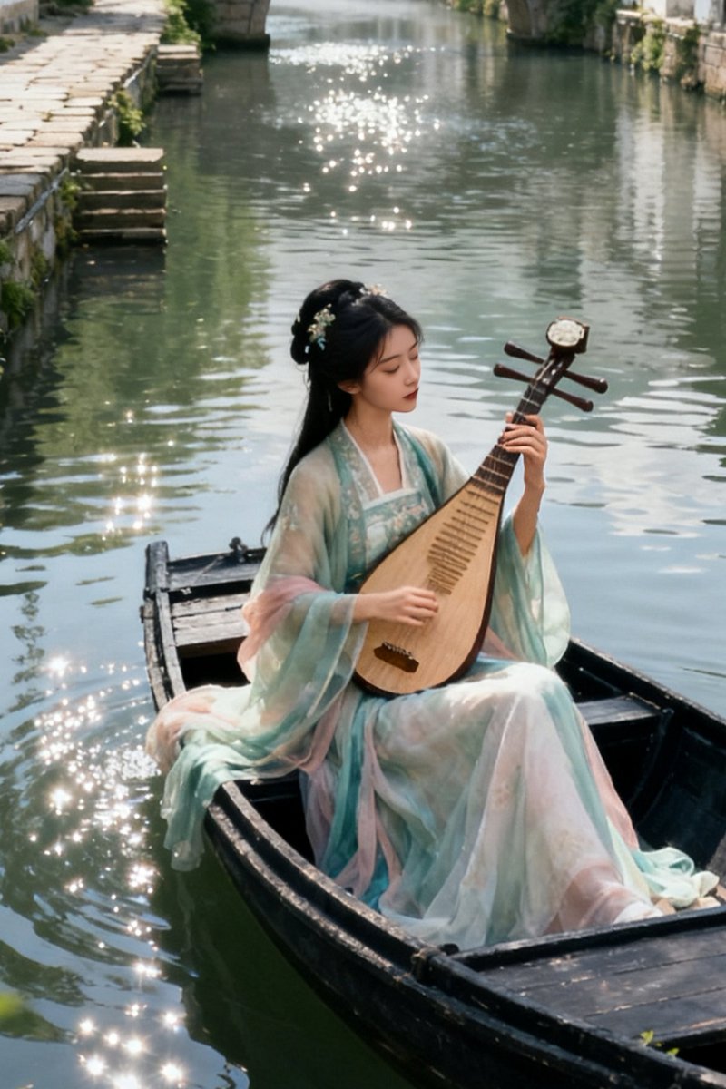 melisevau_8_341's tweet photo. This beautiful pipa music rolls gently, mingling with the surging river tide—such a unique, soul-stirring moment that I can’t help but share. https://t.co/EtoyJp8njS