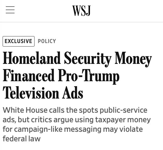 SenMarkKelly's tweet photo. Trump took taxpayer money meant for border security and used it to fund political TV ads of himself just before an election. Let's call it what it is: corruption. https://t.co/0dLs4uC08F