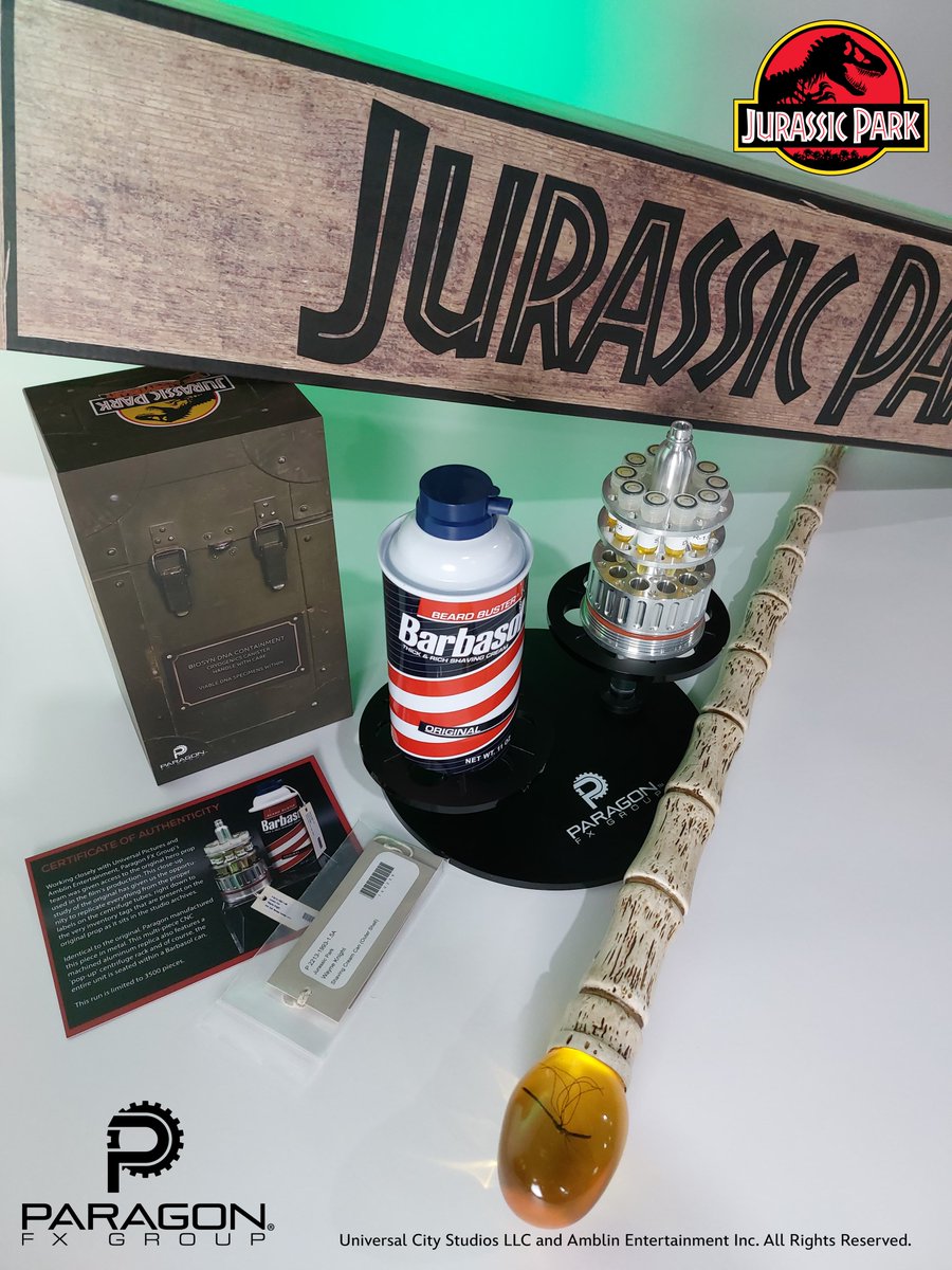 paragonfxgroup's tweet photo. Kicking off our "Month of Treats" a couple days early in anticipation of our favorite season!
First up, save 100.00 when you take advantage of our JP Combo. Limited time only.
https://t.co/Y3qNeZlDeJ
#jurassicpark #dinosaur #movieprops #propreplicas #paragonfxgroup https://t.co/ISLuRayVt6