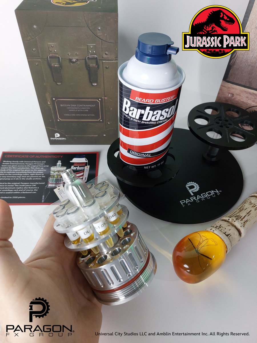 paragonfxgroup's tweet photo. Kicking off our "Month of Treats" a couple days early in anticipation of our favorite season!
First up, save 100.00 when you take advantage of our JP Combo. Limited time only.
https://t.co/Y3qNeZlDeJ
#jurassicpark #dinosaur #movieprops #propreplicas #paragonfxgroup https://t.co/ISLuRayVt6