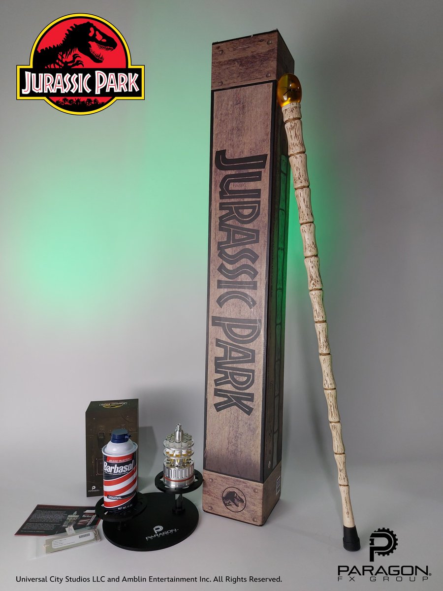 paragonfxgroup's tweet photo. Kicking off our "Month of Treats" a couple days early in anticipation of our favorite season!
First up, save 100.00 when you take advantage of our JP Combo. Limited time only.
https://t.co/Y3qNeZlDeJ
#jurassicpark #dinosaur #movieprops #propreplicas #paragonfxgroup https://t.co/ISLuRayVt6