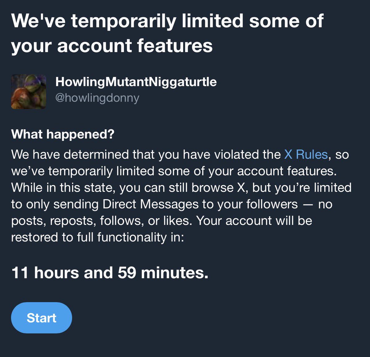 HowlingSplinter tweet picture