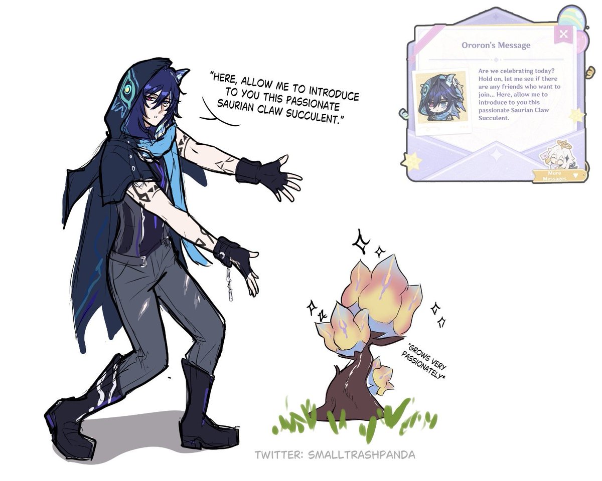 SmallTrashPanda's tweet photo. Ororon's letter was so silly, I love him 😭🩷

#ororon https://t.co/lZcHkzwPaz