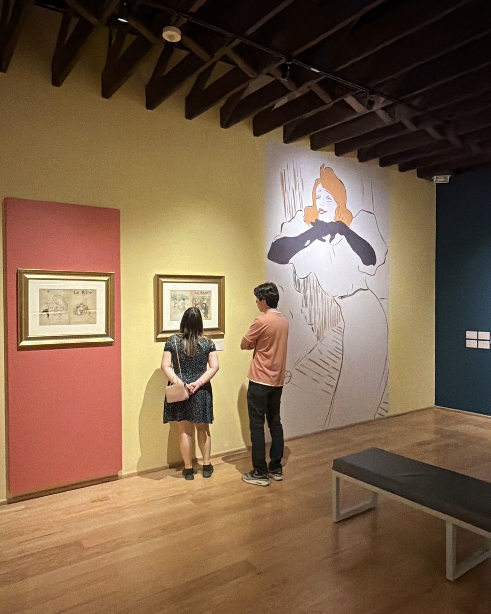 museoarocena's tweet photo. "Toulouse-Lautrec. El mundo nocturno de Montmartre" 

Acércate a uno de los grandes maestros del arte moderno, cuya mirada convirtió la vida nocturna de Montmartre en arte y transformó el cartel en una nueva forma de expresión

Visítala pronto, te esperamos 
📍 Museo Arocena https://t.co/7Zgo2jNFvB