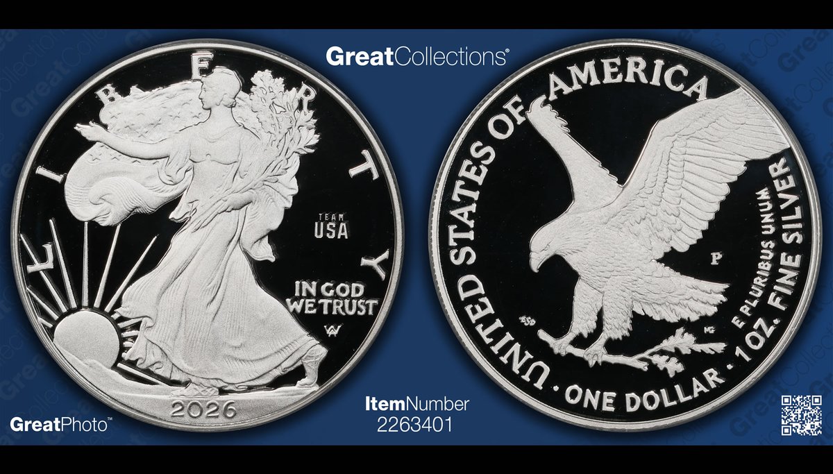 CoinNews's tweet photo. 403-Mintage Team USA Privy Silver Eagle Heads to Auction
https://t.co/OISwKBa98R https://t.co/cA0HVzNrZN