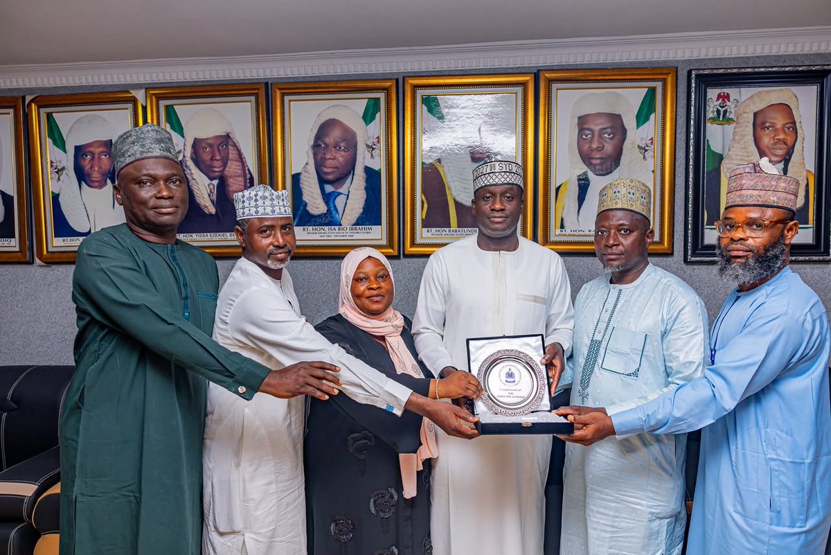 AYNLadeTweets's tweet photo. Shortly before today's plenary, I received the winners of the 11th edition of the National Quiz Competition on the Legislature and Democracy for secondary school students, organized by the National Institute for Legislative and Democratic Studies (NILDS) and held at the Assembly Complex. GDSS Adewole emerged as the overall winner of the competition, God's Heritage Academy, Shao came second, Adventist Secondary School, Shao emerged second runner-up, and Omu-Aran High School and Hill City Schools emerged third and fourth runners-up, respectively.

​I was impressed by their performance in the competition and awarded the sum of 250 thousand naira, 200 thousand naira, 150 thousand naira, and 100 thousand naira, respectively, to the winners and other participants as our way of motivating them to keep striving for excellence.

​It is gratifying to note that our own public school, GDSS Adewole, emerged as the overall winner in a keenly contested competition that included private schools. No doubt, Kwarans are already reaping the fruits of the huge investment of His Excellency Mallam AbdulRahman AbdulRazaq CON in our education sector, which has restored confidence in our public schools.

Rt Hon Engr Yakubu Danladi-Salihu 
Speaker KWHA and APC Governorship candidate 
29. 09. 2026