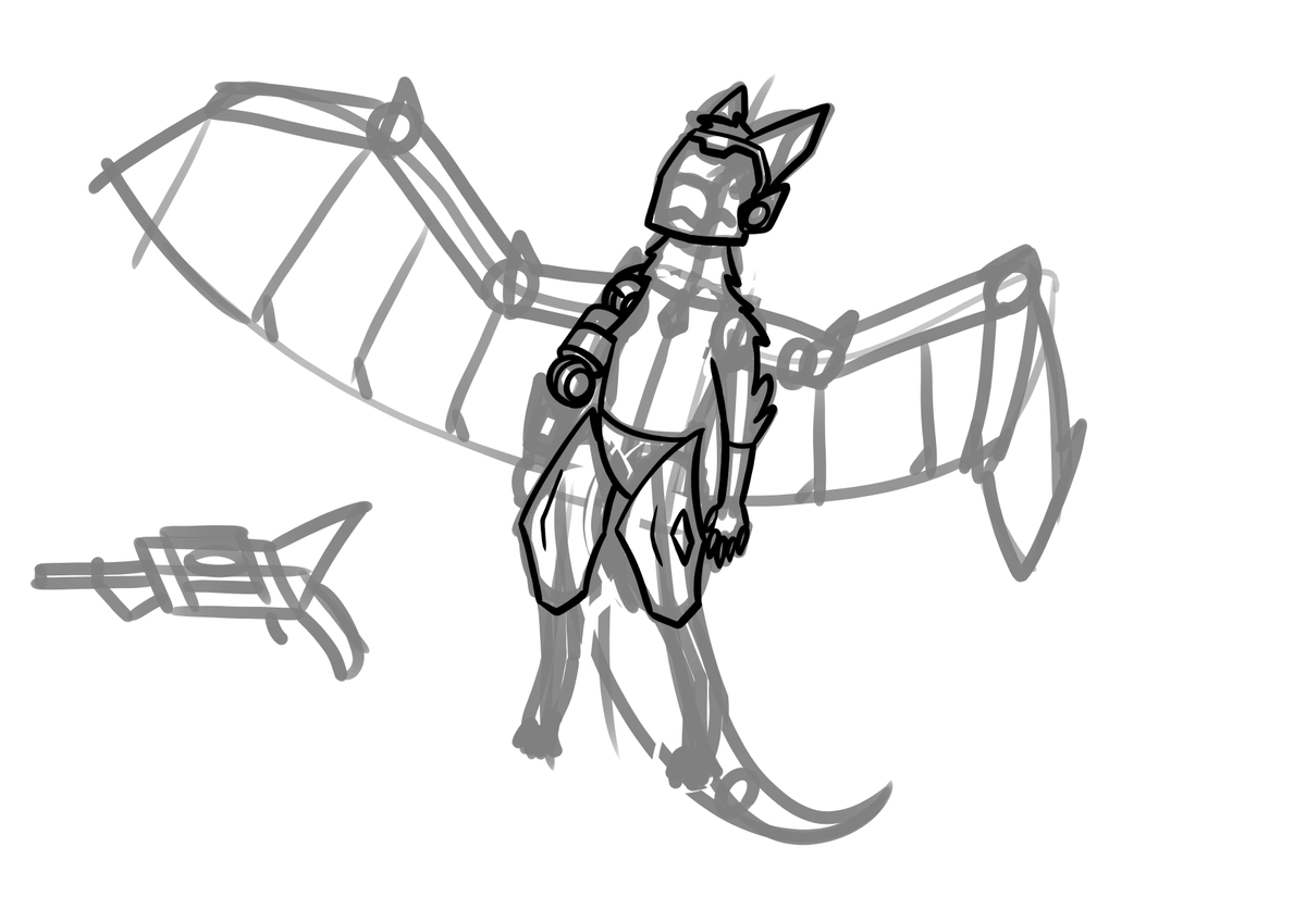 AzureDrazilian's tweet photo. I'm making a Primagen fella now that it's an open species, and I'm thinking that he's a retired warrior. He's taking a while though, so he'll be done later.

I'm not sure if he should be black &amp; white or black &amp; red https://t.co/ZSlaFPsfC7