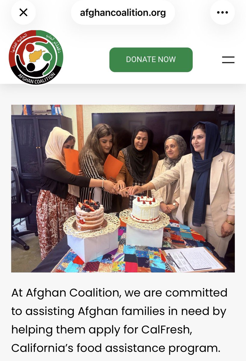 WallStreetApes's tweet photo. California has a taxpayer funded nonprofit that gets millions of dollars to help Muslims from Afghanistan with housing and benefits

95% of the nonprofits funding comes from taxpayer funded grants. They provide Afghans:

- Help signing up for public benefits like CalFresh, Medi-Cal and more
- Cash assistance
- Housing
- Translation services
- English classes
- Citizenship support
- Job assistance
- legal aid

The nonprofit is called ‘The Afghan Coalition’ 

You are paying for all of this. We are paying for our own islamic takeover with our taxes

The Democrat Party is the party of Islam