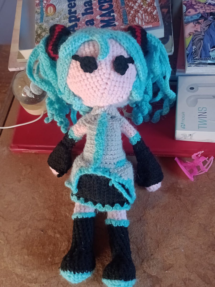 rad74087's tweet photo. la hice a la miku en crochet #hatsunemiku https://t.co/szpuLVbMe7