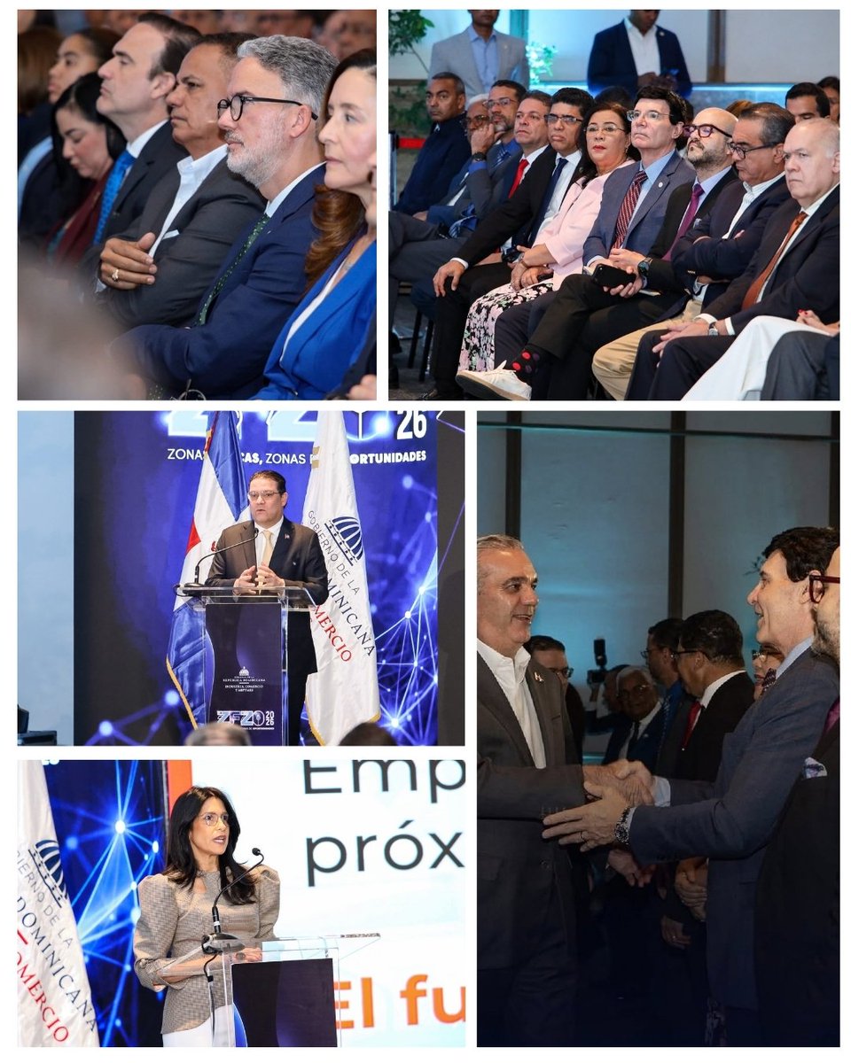 airdmedia's tweet photo. Asistimos al encuentro “Zonas Francas, Zonas de Oportunidades 2026”, organizado por nuestro socio ADOZONA y el MICM, encabezado por el Presidente de la República Dominicana Luis Abinader, donde fue presentado Talent Up República Dominicana.

El programa busca conectar la formación técnica y digital con las necesidades de talento de las industrias prioritarias, con capacitación en áreas como análisis de datos, inteligencia artificial, computación en la nube, ciberseguridad y redes. Talent Up es una iniciativa regional del BID, en alianza con Google Cloud y Cisco Networking Academy.

Felicitamos👏a nuestro socio @Adozona_rd y a su presidenta, Claudia Pellerano, así como al ministro Eduardo “Yayo” Sanz Lovatón  (@SanzLovaton), por impulsar la formación del talento humano y la articulación entre formación, industria y oportunidades laborales, en apoyo a la transformación tecnológica de las zonas francas y la industria nacional.