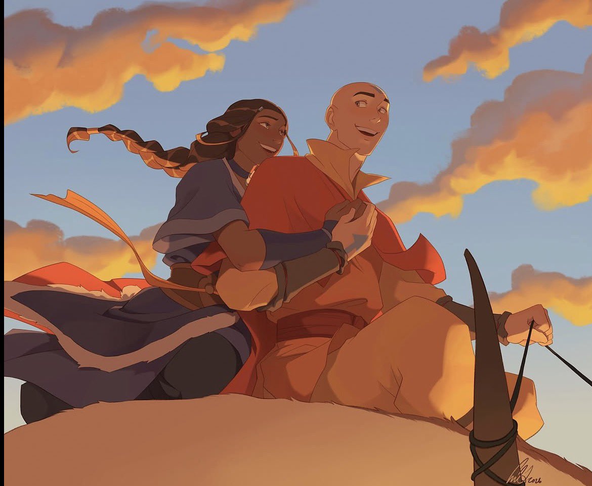 dailykataang's tweet photo. his hand over his heart (katara) 

🎨: @littlelundmark https://t.co/QDY9H2vnNN