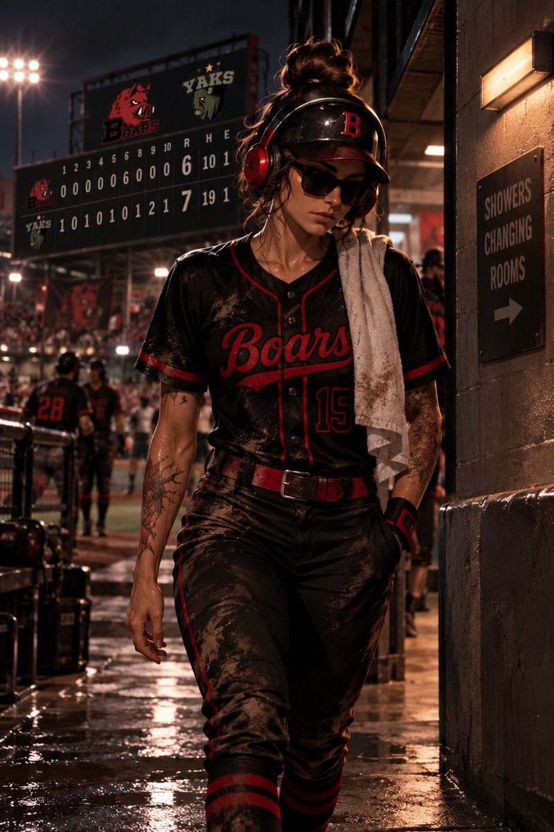 Lozza_021595's tweet photo. Well that's another loss for the Boars.. but we tried on the 6th inning! Yet we lost by 1 point at the end!

Back to the showers for me, that was a tough game.

#RPGBaseball #Fearthecharge
@CG5NATCH https://t.co/ffDVDmJL9X