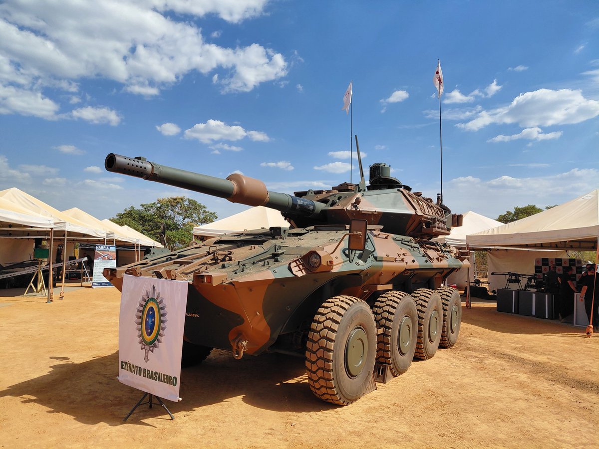 GBNDefense's tweet photo. Centauro II: uma oportunidade de integração entre Exército e CFN na substituição dos SK-105

A presença do Centauro II na I EDEF, realizada durante a "Operação Formosa 2026", colocou uma plataforma já selecionada pelo EB frente ao CFN, leia mais no site  GBN Defense. https://t.co/7Vs71xiGu7