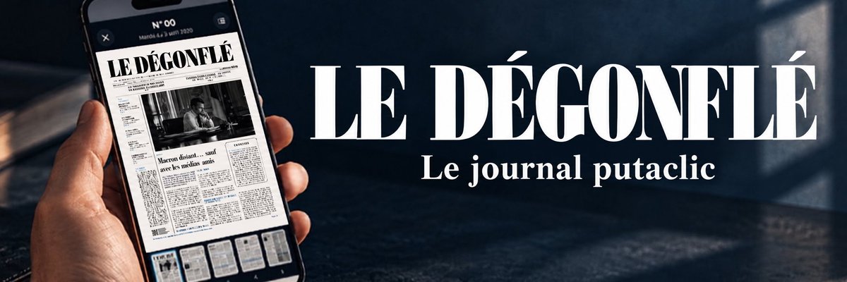 PatrioteVi88036's tweet photo. @tegnererik  et @JulesTorres17  viennent de lancer « Le Dégonflé».
Avec  le renoncement « la taupe », @tegnererik donne le ton : un journal devenu putaclic dès son lancement. Heureux de ne pas m’être abonné ! https://t.co/OltaMrIi4i